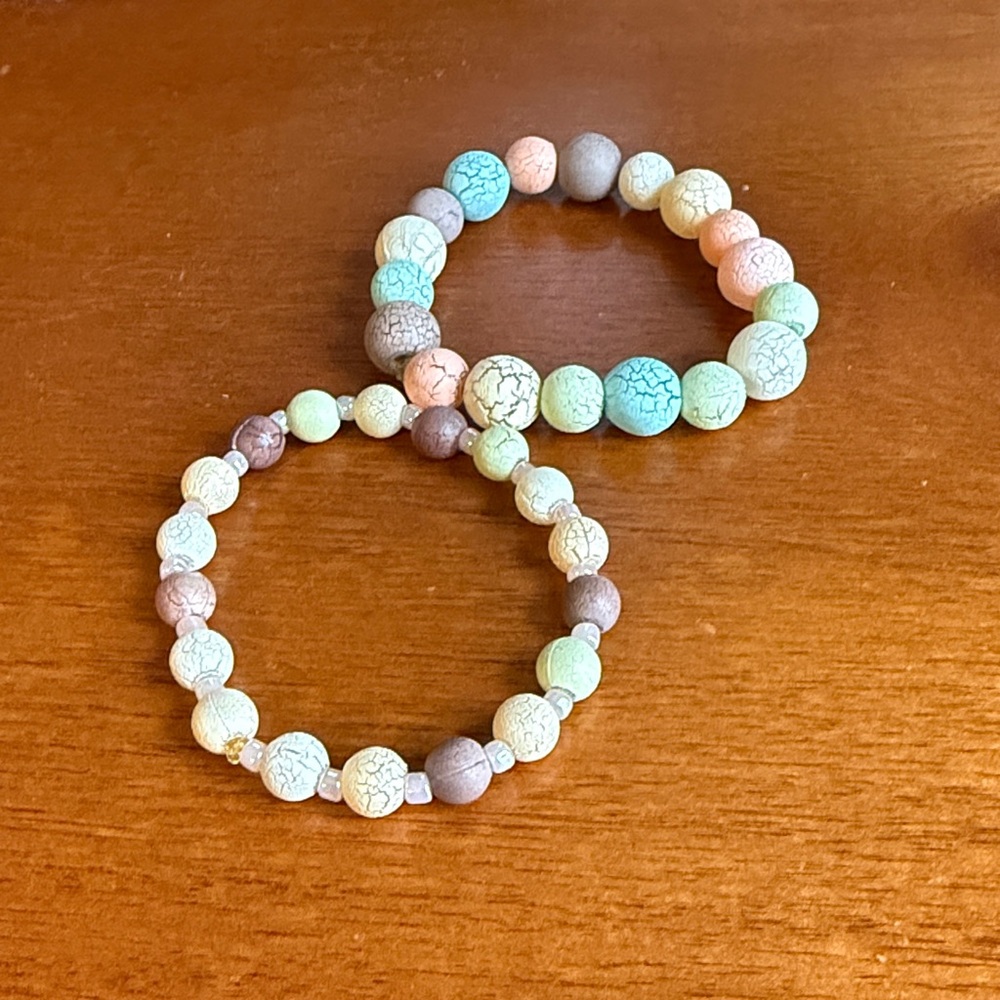 Colorful Beaded Bracelet Set